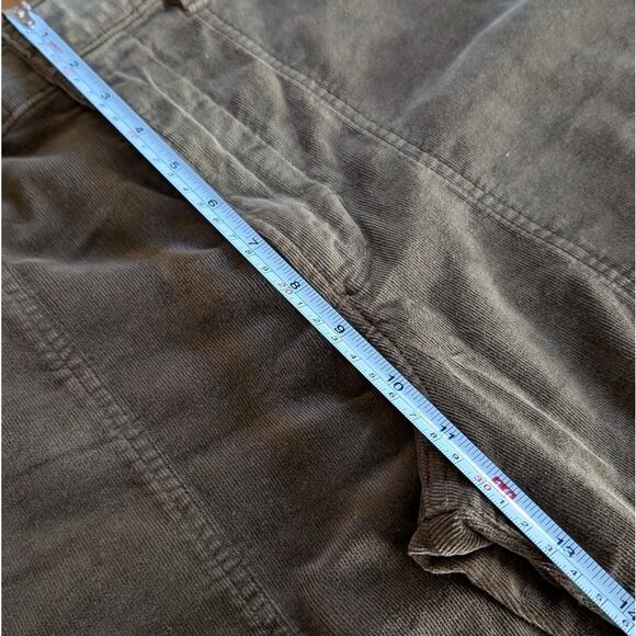 CoH Citizens Of Humanity Marcelle Easy Cargo Green Cord Pants, Size 31 - Picture 5 of 9